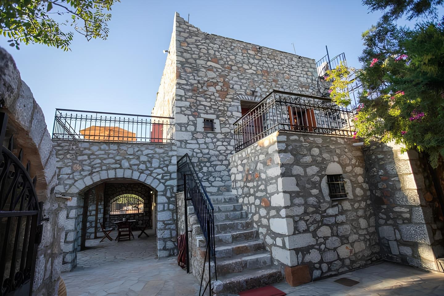 Interior view of the towerhouse